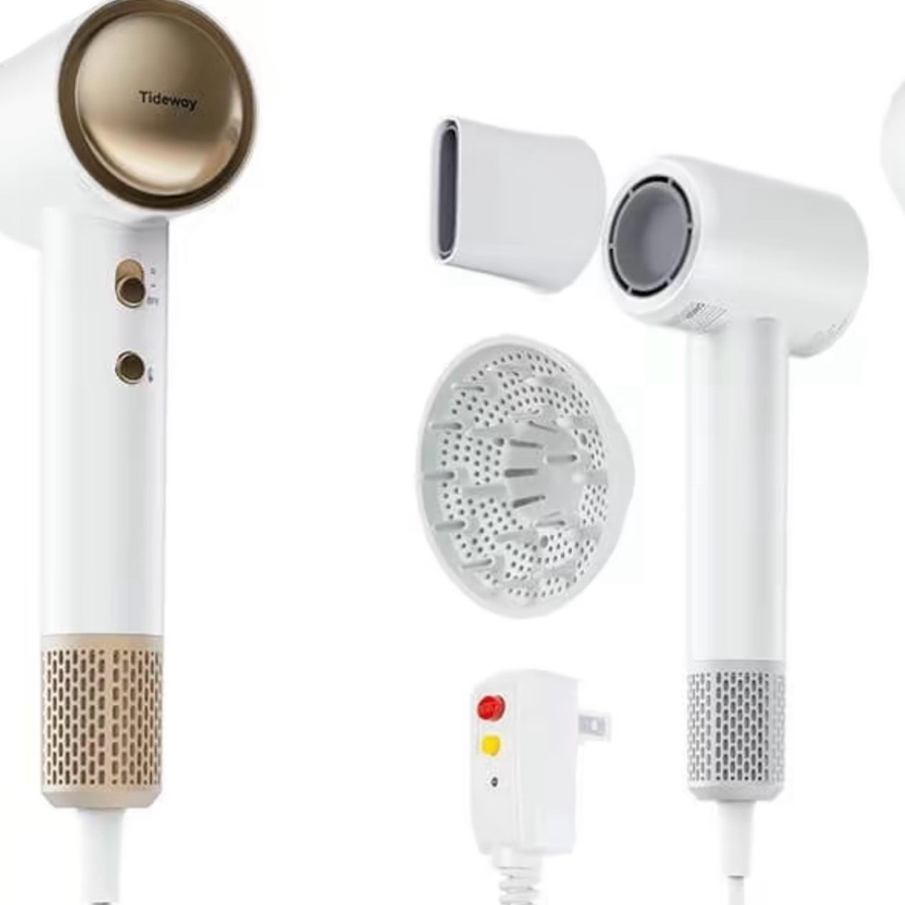 Tideway Hair Dryer-  Attachments- TicTok viral hair must have